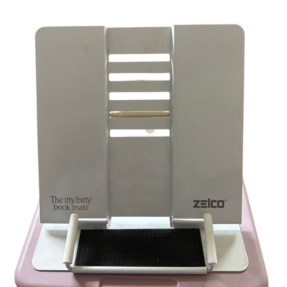 Zelco The Itty Bitty Book Mate Metal Book Reading Stand